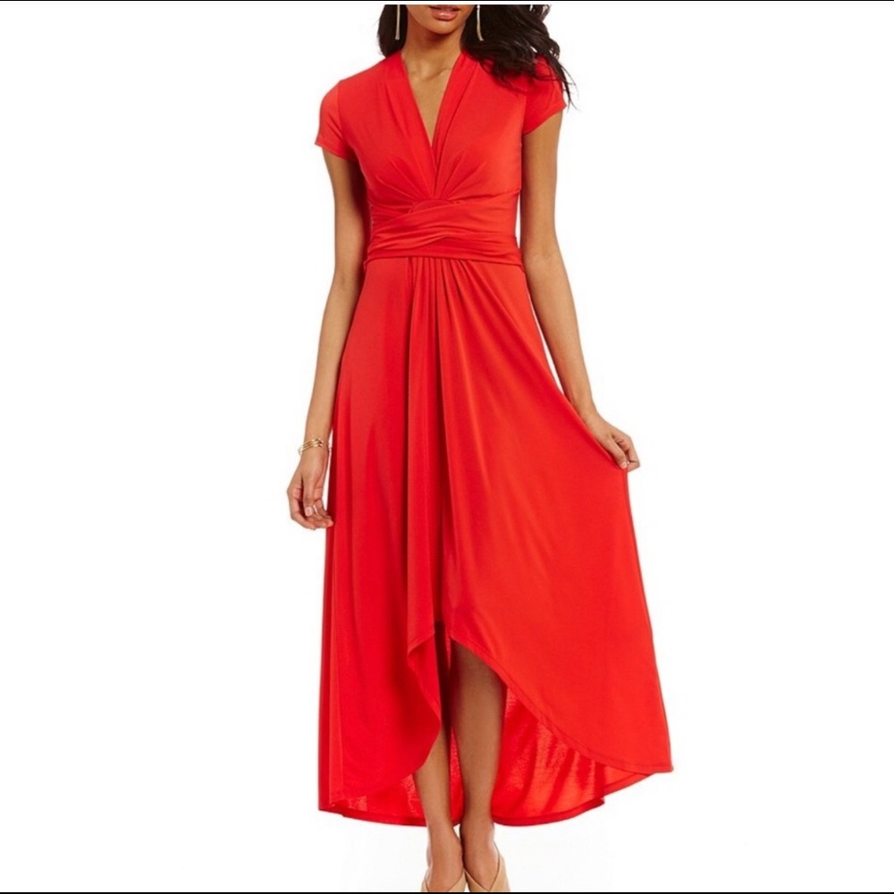 Michael Kors Maxi High Low Dress